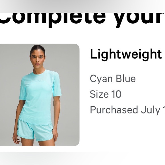 Lemon lightweight trail running T-shirt - Picture 3 of 3